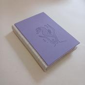Seahorse Notebooks (SALE) - Purple Seahorse/Linen Cover image