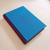 Seahorse Notebooks (SALE) - Maroon Seahorse/Linen Cover