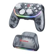 LinYuo KS55 Transparent Game Controller + Charging Dock