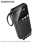 BOROFONE BJ76 Smart Power Bank with 4 Cables(10000mAh)