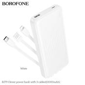 BOROFONE BJ79A Clever Power Bank with 3 Cables(20000mAh) image