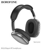 BOROFONE BO22 Elegant Bluetooth Headphones Grey image