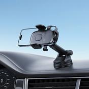 ACEFAST D57 One-key Lock Car Phone Holder for Dashboard Black image