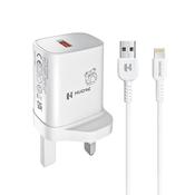 Hugmie® HP-L12 USB Wall Charger with 1M Lightning Cable