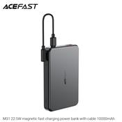 ACEFAST M31 22.5W Magnetic Fast Charging Power Bank with Cable 10000mAh