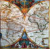 Caspari World Map