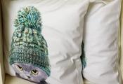 Cat with Attitude Cushion. You will enjoy image