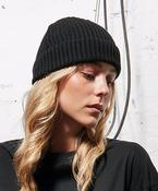 Recycled yarn fisherman beanie image