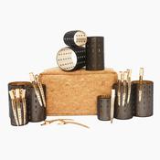 Ibiza Hair VelChrome™ Premium Thermal Hair Rollers – Set with Cork Case image