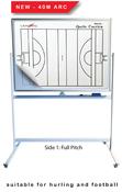 Dressing Room Flip-Frame Heavy Metal Stand on wheels