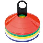50 x multicolored marker cones