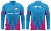 Bridevale Running Club half zip top