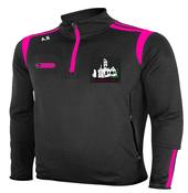 Galbally Rugby Half Zip top Pink
