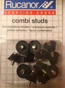 Rucanor Black Metal Tipped Combi Stud Set