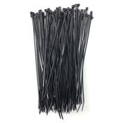100pcs Tie Wraps (200 x 2.5 mm) Black - S0811