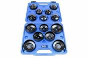 15pcs Cup Type Oil Filter Wrench Set - 3252