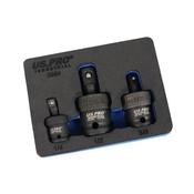 3PC IMPACT UNIVERSAL JOINT SET 1/4", 3/8" &amp; 1/2" DRIVES EVA TRAY - 3984