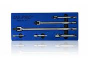 6PC BREAKER BAR SET - 1/4"", 3/8"" 1/2"" DRIVES