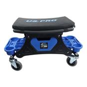 "MECHANICS ROLLING STOOL WITH STORAGE TRAYS				 "