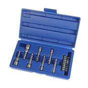 15PC 1/4" HEX DR MAGNETIC IMPACT NUT DRIVER &amp; BIT SET METRIC - 7169