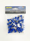 100Pc Blue Female Terminals - EL139 image