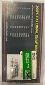 300PC EXTERNAL SNAP RING ASSORTMENT - PC13976