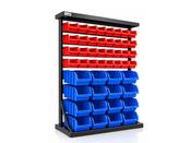 Single Side Storage Bin Rack