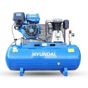Hyundai 200L Litre Air Compressor  29CFM/145psi  Twin Cylinder Belt Drive 14hp image