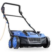 Hyundai 1600W 15'' 38cm Artificial Grass Sweeper Multi-use Brush 45L Collection Bag - HYSW1600E