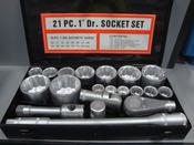 21Pc 1" Dr Socket Set - SS020