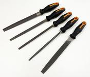 5Pc 8 Softgrip File Set T12" - WW163 image