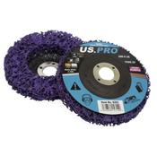 100MM PURPLE CLEAN &amp; STRIP DISC 16MM BORE