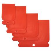 4pc plastic scraper