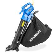Hyundai 3000w 3-in-1 Leaf Blower, Vacuum, Shredder, 6-Speed, 45L Large Collection Bag, Long 12m Cable 