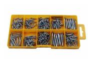 Resolut 215 Piece Assorted Woodscrews - CSK Pozi &amp; Round Head  - R2899