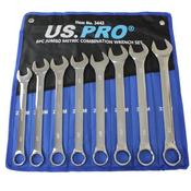 8Pc Jumbo Metric Combination Wrench Set 22-32Mm image