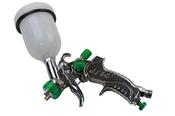 Green Mini Hvlp Gravity Spray Gun 120Ml Cup 1Mm Nozzle - 8771 image