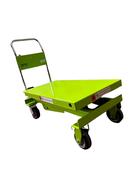 Portable Hydraulic Platform Scissors Lifting Table Trolley - SYTJ100 image