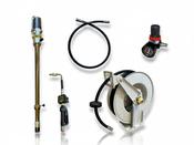Oil Dispensing Pump with Retractable Reel - Metered