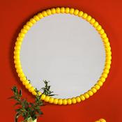 RUAN ROUND MIRROR YELLOW 700MM image