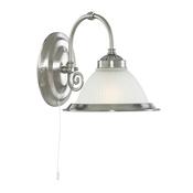 American Diner Wall Light - Glass