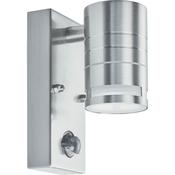 Metro Outdoor Wall Light - Stainless Steel Metal &amp; Glass