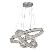 Bands Pendant - Chrome Metal &amp; Glass image