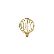 Globe Lamp - Gold Metal