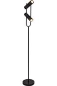 Telescope Floor Lamp - Matt Black Metal image