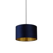 Navy Velvet Shade with Gold Inner Dia.40cm image