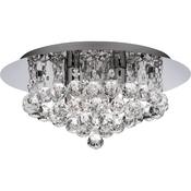 Hanna 4Lt Flush -  Metal &amp; Clear Crystal II image