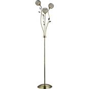 Bellis II Floor Lamp - Antique Brass &amp; Crystal Beads image