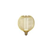 Wire Mesh Effect Globe Lamp - Gold Metal (4.5W, 4000K)