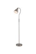 Adjustable Floor Lamp, Satin Nickel image